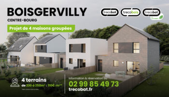 Projet de maisons groupées à Boisgervilly (35)