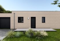 Maison+Terrain de 4 pièces avec 3 chambres à Ergue-Gaberic 29500 – 208880 € - FLANC-25-02-24-25