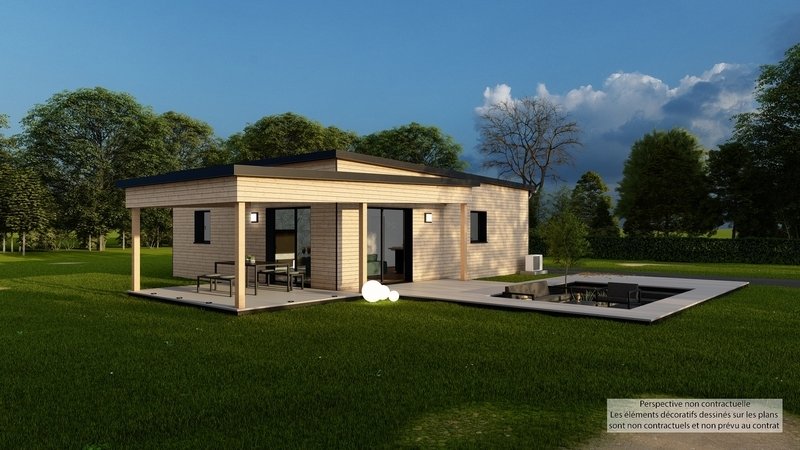 Maison+Terrain de 3 pièces avec 2 chambres à Plouhinec 56680 – 318900 € - GRIC-24-09-02-29