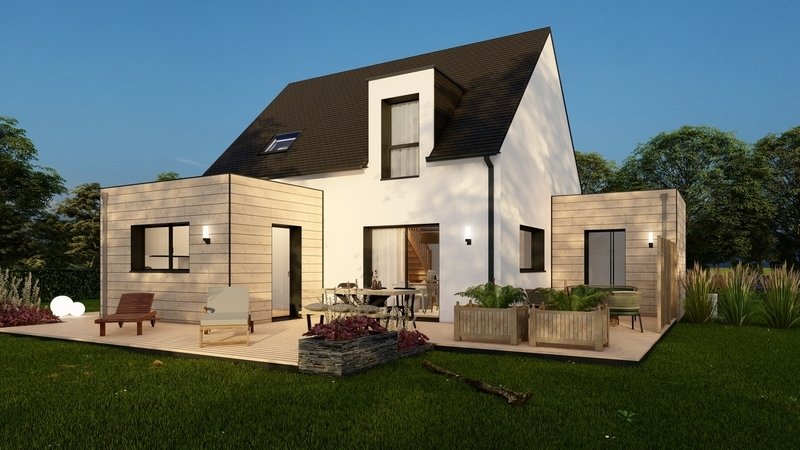 Maison+Terrain de 6 pièces avec 4 chambres à Plouigneau 29610 – 285000 € - CDER-24-09-06-35