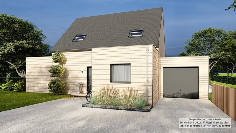 Maison+Terrain de 5 pièces avec 4 chambres à Plouay 56240 – 324900 € - PLOO-24-10-07-10