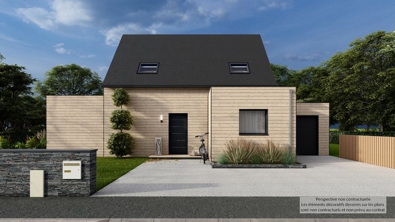 Maison+Terrain de 5 pièces avec 4 chambres à Moelan-sur-Mer 29350 – 327000 € - PLOO-24-09-10-16