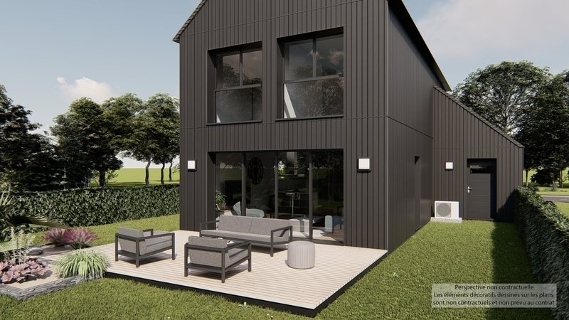 Maison+Terrain de 5 pièces avec 3 chambres à Santec 29250 – 355500 € - CDER-24-09-18-10