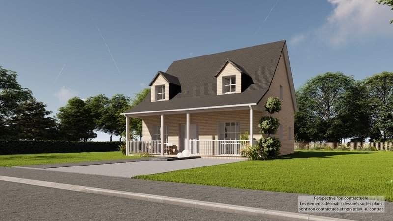 Maison+Terrain de 5 pièces avec 3 chambres à Plougasnou 29630 – 384500 € - CDER-24-09-18-54