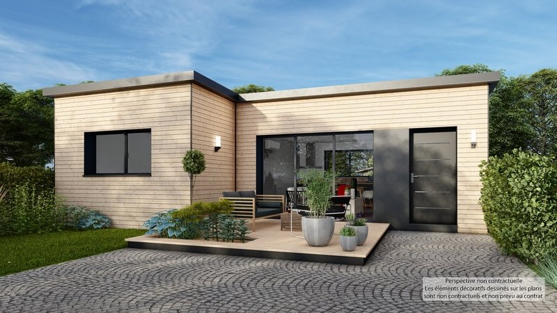 Maison+Terrain de 4 pièces avec 2 chambres à Pleneuf-Val-Andre 22370 – 276000 € - YLM-24-10-27-27