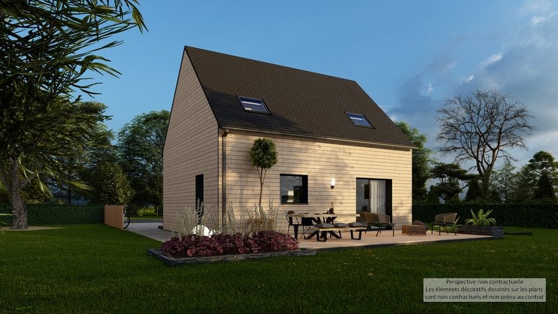 Maison+Terrain de 5 pièces avec 4 chambres à Parthenay-de-Bretagne 35850 – 278719 € - MCHO-24-10-01-57