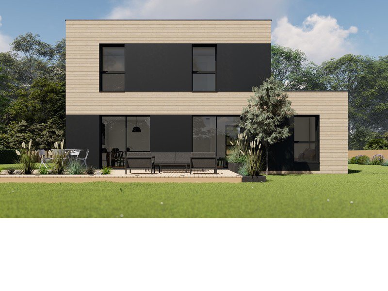 Maison+Terrain de 5 pièces avec 4 chambres à Ergue-Gaberic 29500 – 237890 € - MBE-24-10-23-30