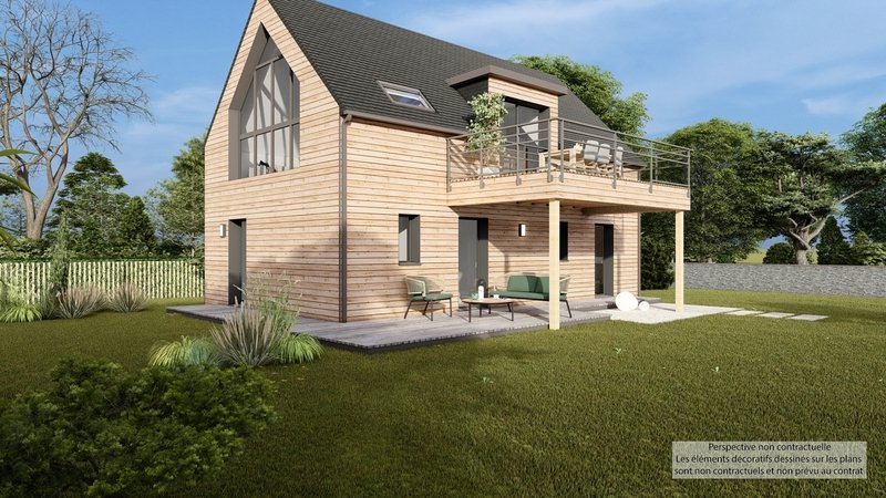 Maison+Terrain de 5 pièces avec 3 chambres à Taule 29670 – 295000 € - CDER-24-10-03-36