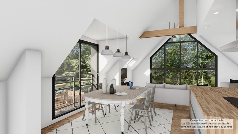 Maison+Terrain de 5 pièces avec 3 chambres à Taule 29670 – 295000 € - CDER-24-10-03-36