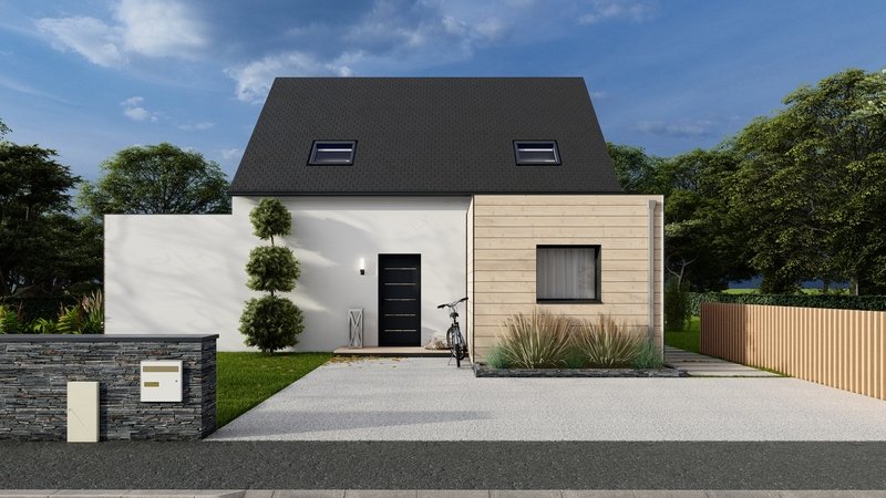 Maison+Terrain de 7 pièces avec 4 chambres à Saint-Herblain 44800 – 438615 € - JLD-24-09-30-61