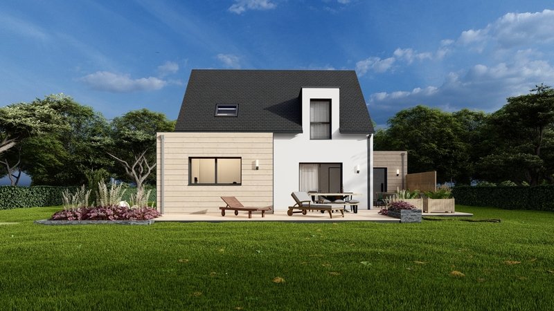 Maison+Terrain de 7 pièces avec 4 chambres à Saint-Herblain 44800 – 438615 € - JLD-24-09-30-61