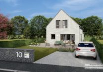 Maison+Terrain de 5 pièces avec 3 chambres à Hede-Bazouges  – 275314 € - MCHO-24-09-27-2