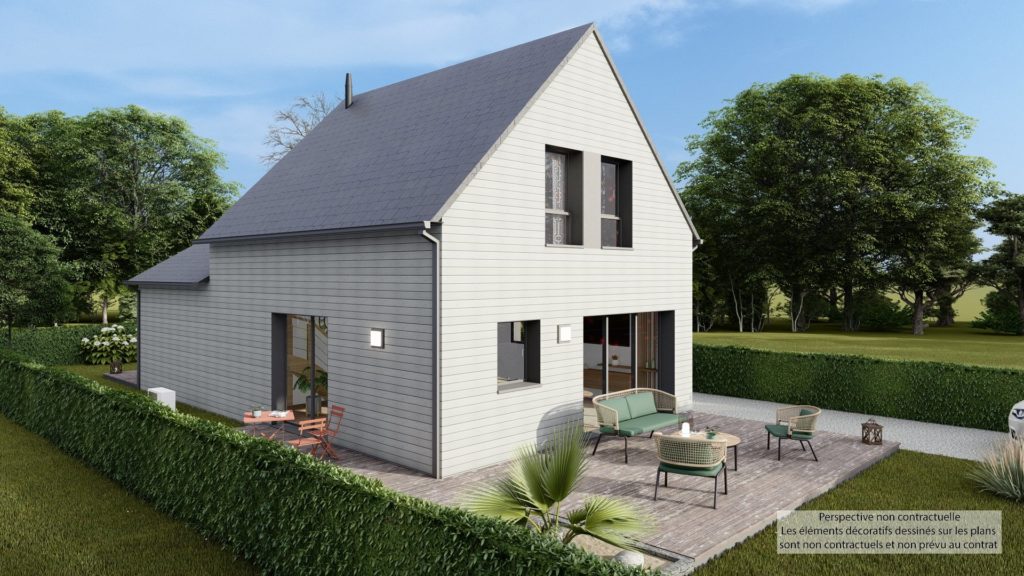 Maison+Terrain de 5 pièces avec 3 chambres à Hede-Bazouges 35630 – 288657 € - MCHO-24-09-27-14