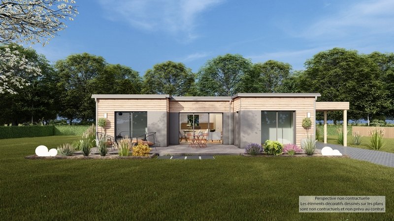 Maison+Terrain de 6 pièces avec 3 chambres à La-Forest-Landerneau 29800 – 312000 € - JUMI-24-09-02-1