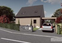 Maison+Terrain de 5 pièces avec 3 chambres à La-Forest-Landerneau 29800 – 249000 € - JUMI-24-10-03-24