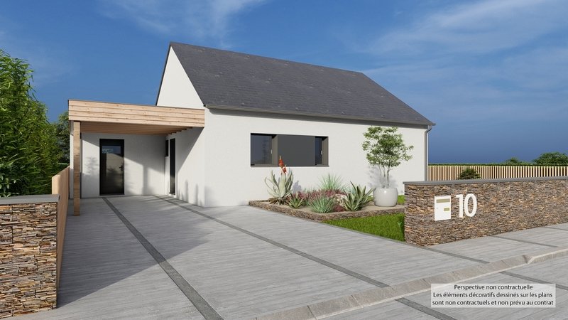 Maison+Terrain de 4 pièces avec 2 chambres à La-Forest-Landerneau 29800 – 257000 € - JUMI-24-09-18-27