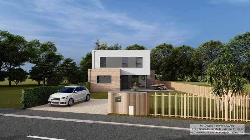 Maison+Terrain de 5 pièces avec 4 chambres à Le-Trevoux 29380 – 303000 € - PLOO-24-10-08-20