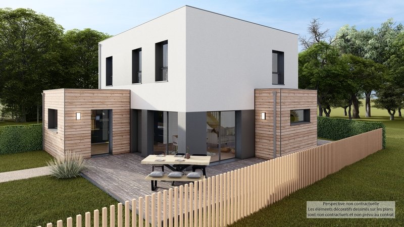 Maison+Terrain de 5 pièces avec 4 chambres à Le-Trevoux 29380 – 303000 € - PLOO-24-10-08-20