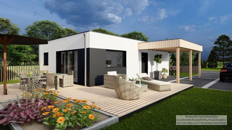 Maison+Terrain de 4 pièces avec 2 chambres à Landerneau 29800 – 243299 € - JUMI-24-10-22-27