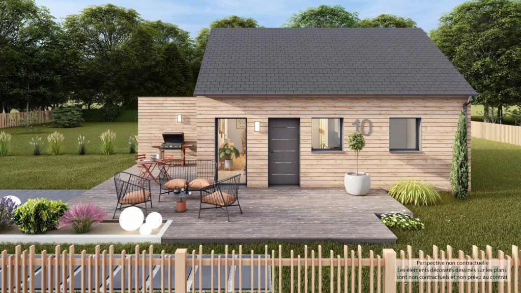 Maison+Terrain de 2 pièces avec 1 chambres à Plouay 56240 – 216000 € - PLOO-25-01-07-1