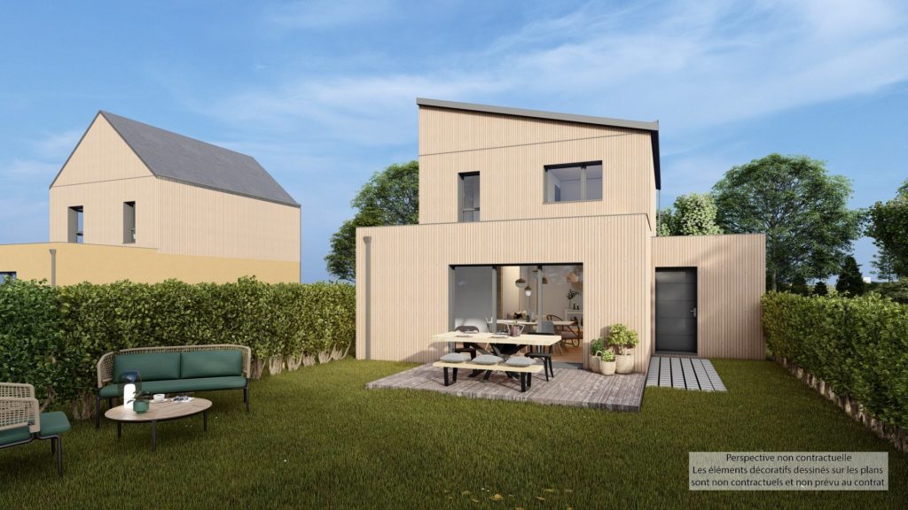 Maison+Terrain de 6 pièces avec 4 chambres à Noyal-Chatillon-sur-Seiche 35230 – 391644 € - ABRE-25-01-28-46